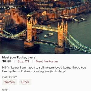 Meet your Posher, Laura